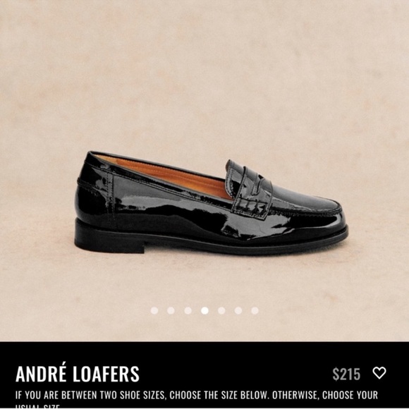 Sezane Black André Loafers - Picture 2 of 6